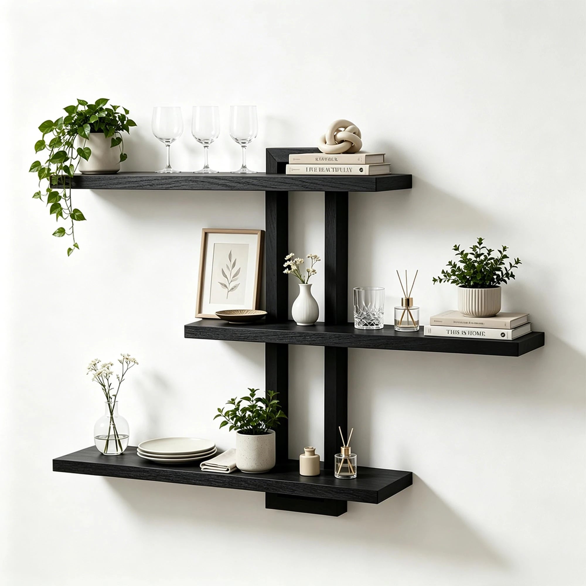 Estantería de pared